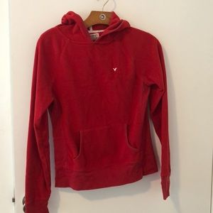 American Eagle | Women’s red fleece hoodie